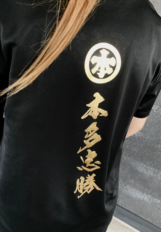 金箔プリントTシャツ