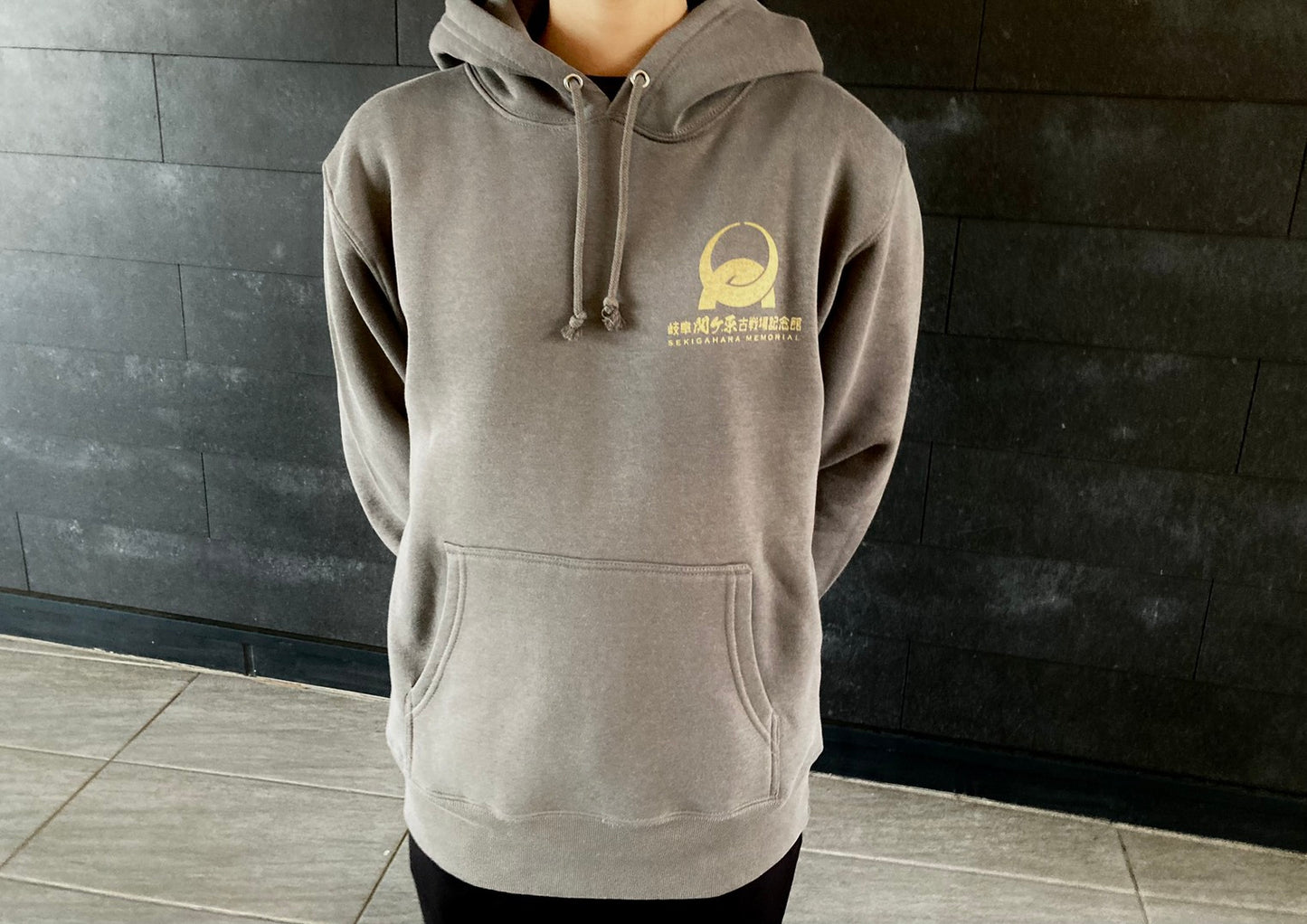 記念館 裏起毛 フードパーカー