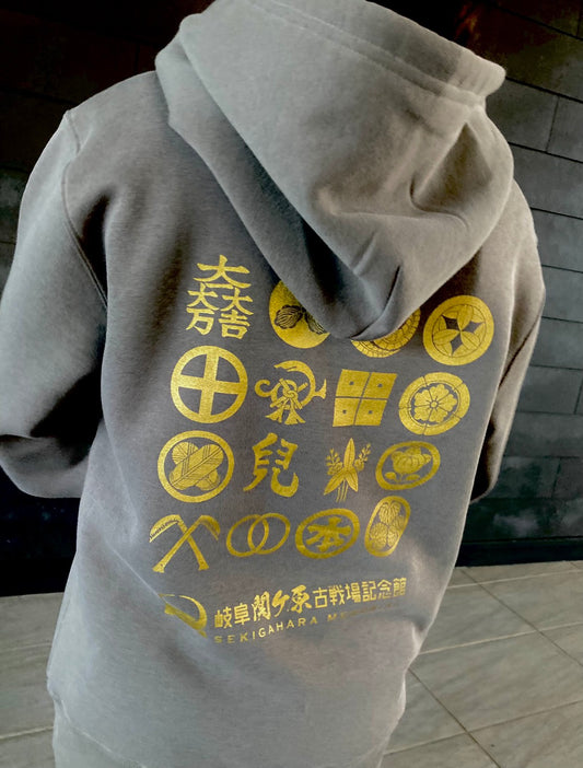 記念館 裏起毛 フードパーカー