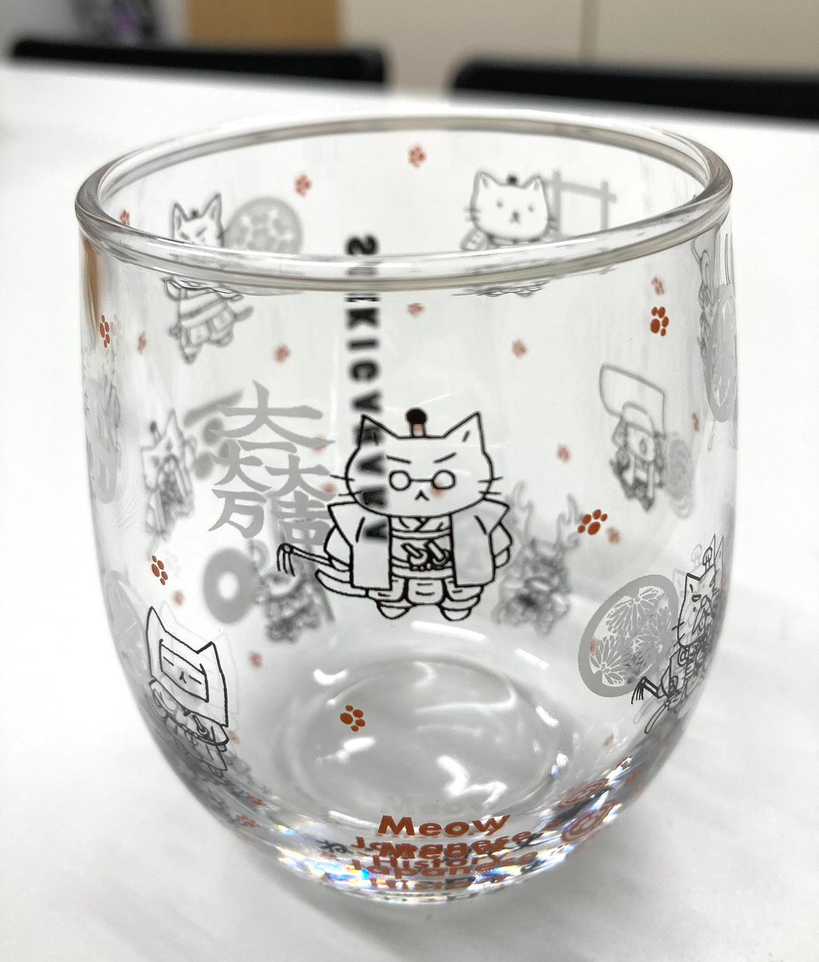 ねこねこ日本史 ガラスコップ